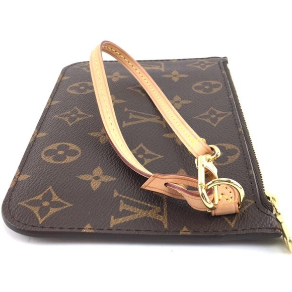 Neverfull Pochette Monogram Canvas Clutch - Picture 6 of 12